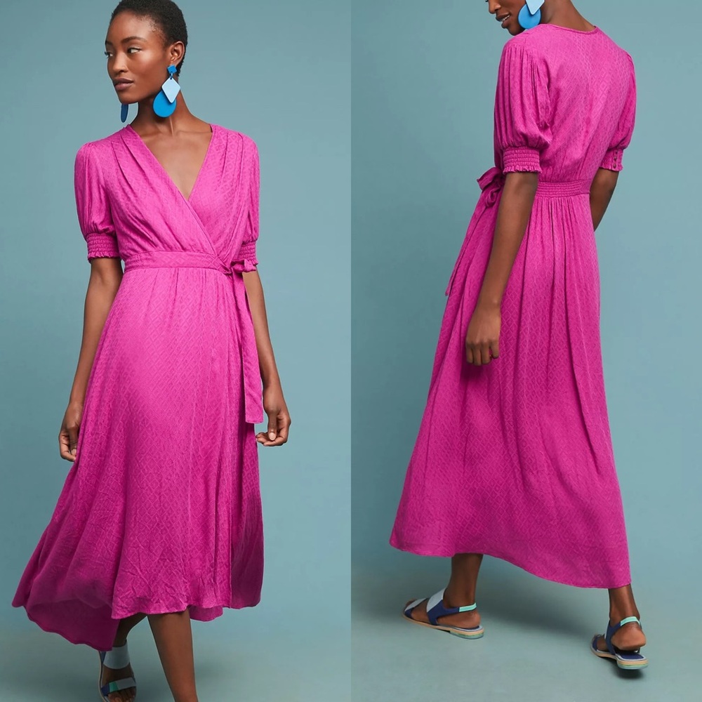 Anthropologie Maeve Breanna Wrap Dress